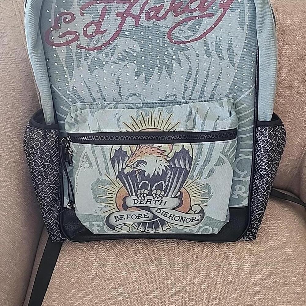 Ed Hardy Backpack - Picture 5 of 6